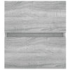 Grauer Waschtischunterschrank Portaru 41x38,5x45cm (Holz)