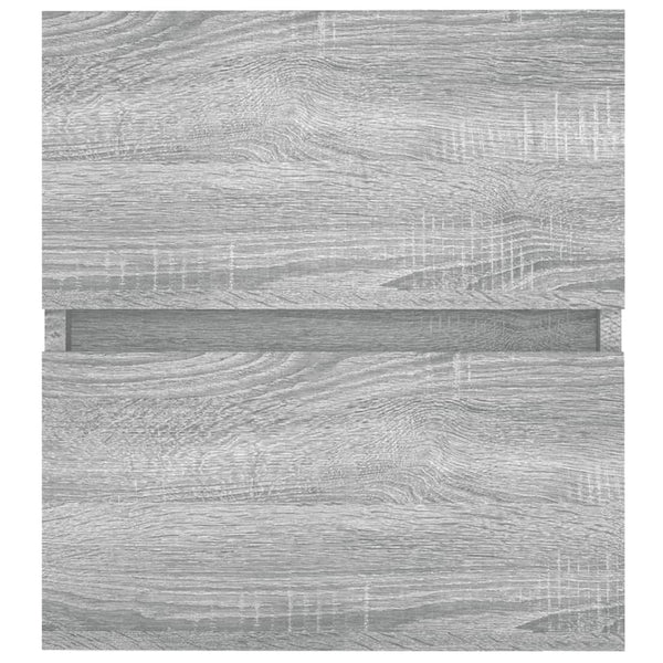 Grauer Waschtischunterschrank Portaru 41x38,5x45cm (Holz)