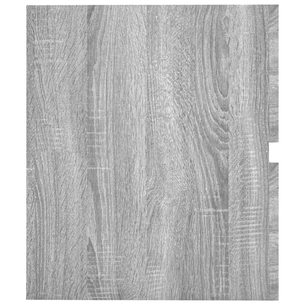 Grauer Waschtischunterschrank Portaru 41x38,5x45cm (Holz)