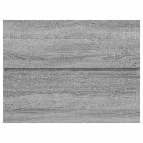 Grauer Waschbeckenunterschrank Portaru 60x38,5x45cm (Holz)