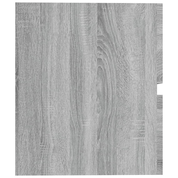 Grauer Waschbeckenunterschrank Portaru 60x38,5x45cm (Holz)