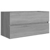 Harmaa allaskaappi Portaru 90x38,5x45cm (puinen)