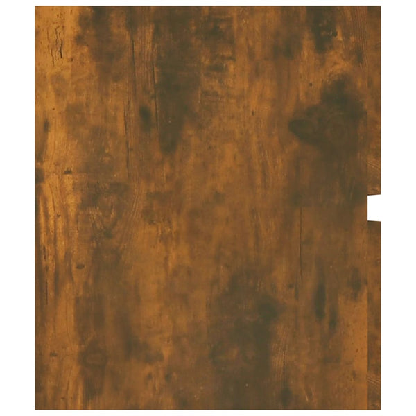 Waschtischunterschrank Eiche geräuchert Portaru 100x38,5x45cm (Holz)