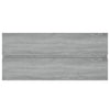Grauer Waschtischunterschrank Portaru 100x38,5x45cm (Holz)