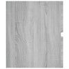 Grauer Waschtischunterschrank Portaru 100x38,5x45cm (Holz)