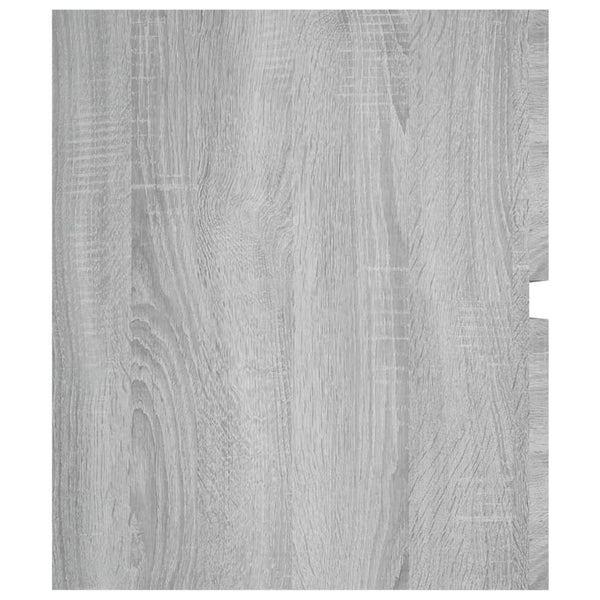 Grauer Waschtischunterschrank Portaru 100x38,5x45cm (Holz)