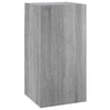 Graues TV-Möbel Resina 30,5x30x60cm (Holz)