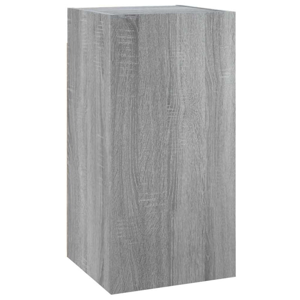 Graues TV-Möbel Resina 30,5x30x60cm (Holz)
