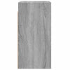 Graues TV-Möbel Resina 30,5x30x60cm (Holz)