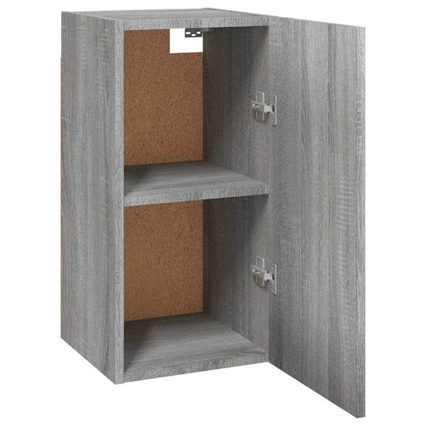 Graues TV-Möbel Resina 30,5x30x60cm (Holz)
