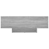 Grauer Couchtisch Carlene 85x55x31cm (Holz)