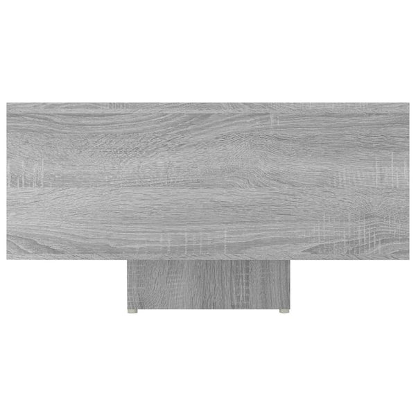 Grauer Couchtisch Carlene 85x55x31cm (Holz)