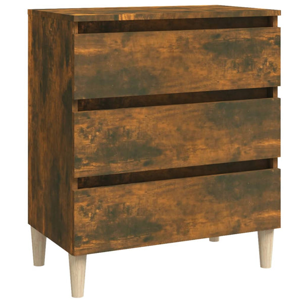 Sideboard Rezuca aus Rauchereiche 60x35x69cm (Holz)