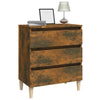 Sideboard Rezuca aus Rauchereiche 60x35x69cm (Holz)