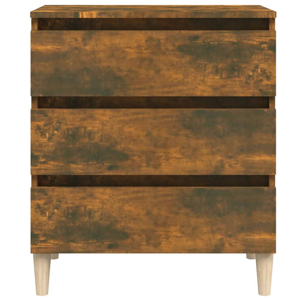 Sideboard Rezuca aus Rauchereiche 60x35x69cm (Holz)