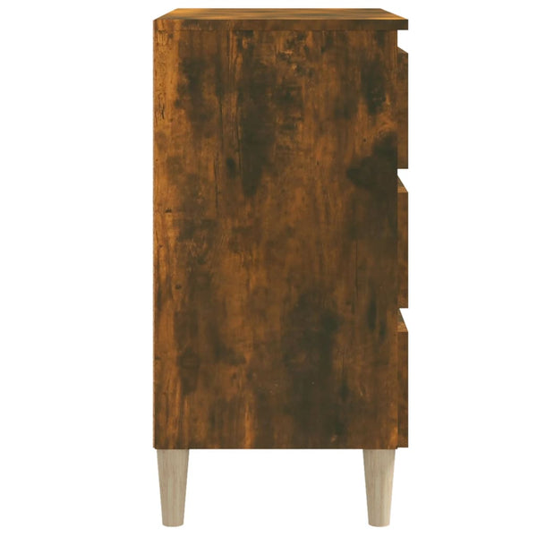 Sideboard Rezuca aus Rauchereiche 60x35x69cm (Holz)