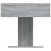 Grauer Couchtisch Eutalia 96x50x45cm (Holz)