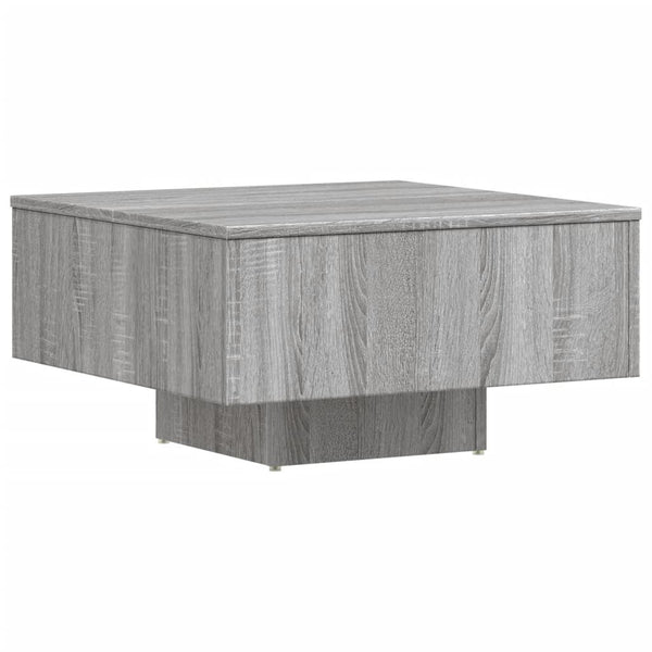 Harmaa sohvapöytä Dorothe 60x60x31,5cm (puinen)
