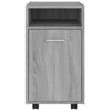 Grauer Rollcontainer Kaspar 33x38x60cm (Holz)