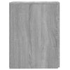 Grauer Apothekerschrank Auruti 20x45,5x60cm (Holz)