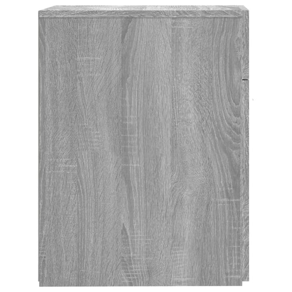 Grauer Apothekerschrank Auruti 20x45,5x60cm (Holz)