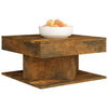 Couchtisch Frederica aus Räuchereiche 57x57x30cm (Holz)
