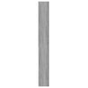 Grauer Waschmaschinenschrank Saco 64x24x190cm