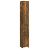 Waschtischunterschrank Eiche geräuchert Halie 25x26,5x170cm (Holz)