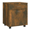 Räuchereichenschrank auf Rollen Bortica 45x38x54cm (Holz)
