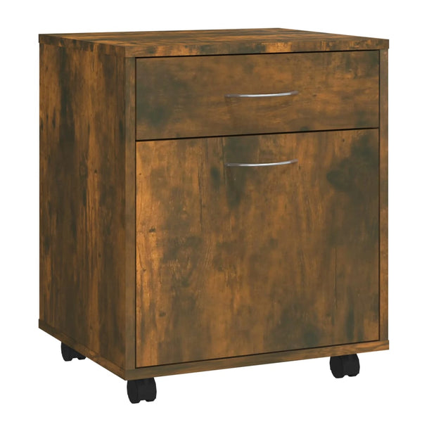Räuchereichenschrank auf Rollen Bortica 45x38x54cm (Holz)