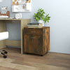 Räuchereichenschrank auf Rollen Bortica 45x38x54cm (Holz)
