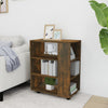 Bernadina Rollcontainer, Eiche geräuchert, 60x35x75cm (Holz)