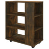 Bernadina Rollcontainer, Eiche geräuchert, 60x35x75cm (Holz)
