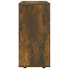 Bernadina Rollcontainer, Eiche geräuchert, 60x35x75cm (Holz)