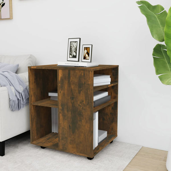 Schrank auf Rädern Rauch-Eiche Monicica 60x53x72cm (Holz)