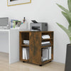 Schrank auf Rädern Rauch-Eiche Monicica 60x53x72cm (Holz)