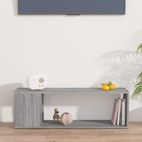 TV-Bank Donald Grau 100x24x32cm (Holz)