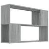 Graues Bücherregal Donald 100x24x63cm (Holz)