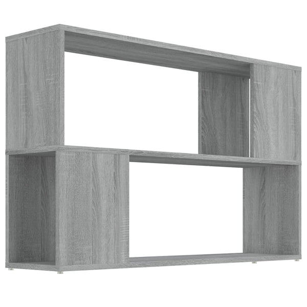 Graues Bücherregal Donald 100x24x63cm (Holz)
