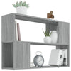 Graues Bücherregal Donald 100x24x63cm (Holz)