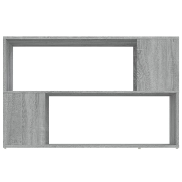 Graues Bücherregal Donald 100x24x63cm (Holz)