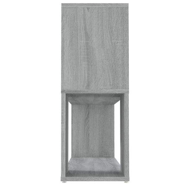Graues Bücherregal Donald 100x24x63cm (Holz)