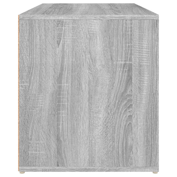 Graue Flurbank Sextilia 80x40x45cm (Sonoma Holz)