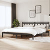 Harmaa sängynrunko Domnin 200x200cm (mänty)