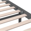 Graues Bettgestell Souza 200x200cm (Holz)