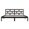 Bettrahmen Babin 140x190cm Schwarz (Kiefer)