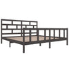 Graues Bettgestell Tabernacle 200x200cm (Kiefer)