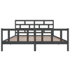 Graues Bettgestell Tabernacle 200x200cm (Kiefer)