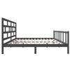 Graues Bettgestell Tabernacle 200x200cm (Kiefer)