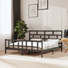 Graues Bettgestell Tabernacle 200x200cm (Kiefer)